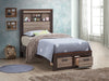 Glory Furniture Magnolia G1400B- Bed Gray/Brown 