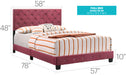 Glory Furniture Suffolk G1403-UP Bed Cherry