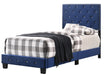 Glory Furniture Suffolk G1405-UP Bed Navy Blue