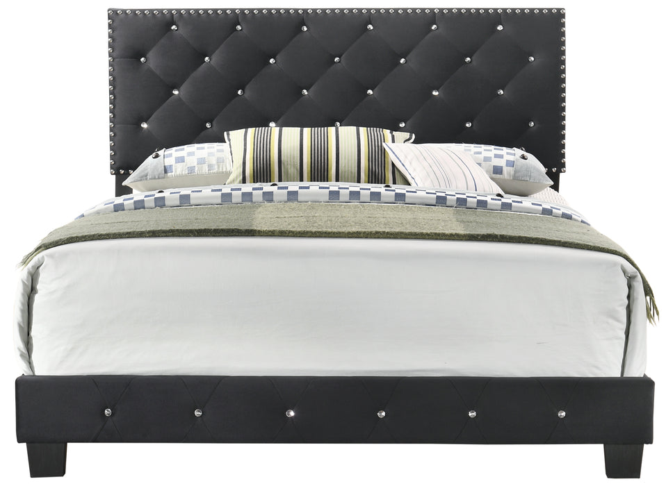 Glory Furniture Suffolk G1407-UP Bed Black