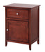 Glory Furniture Izzy G1410-7 N-00 1 Drawer /1 Door Nightstand 