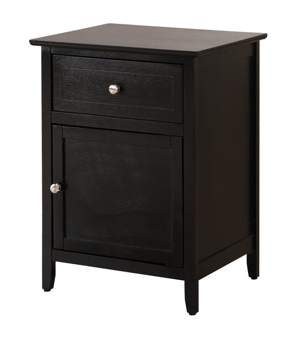 Glory Furniture Izzy G1410-7 N-00 1 Drawer /1 Door Nightstand 