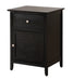 Glory Furniture Izzy G1410-7 N-00 1 Drawer /1 Door Nightstand 