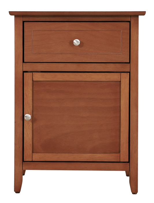 Glory Furniture Izzy G1410-7 N-00 1 Drawer /1 Door Nightstand 