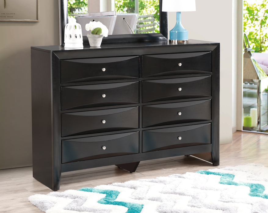 Glory Furniture Marilla G1500-D Dresser , Black G1500-D