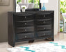 Glory Furniture Marilla G1500-D Dresser , Black G1500-D