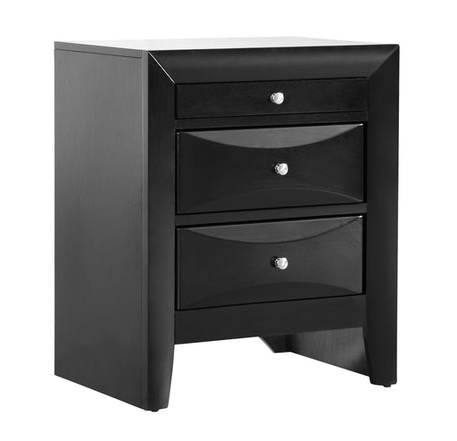 Glory Furniture Marilla G1500-N Nightstand , Black G1500-N