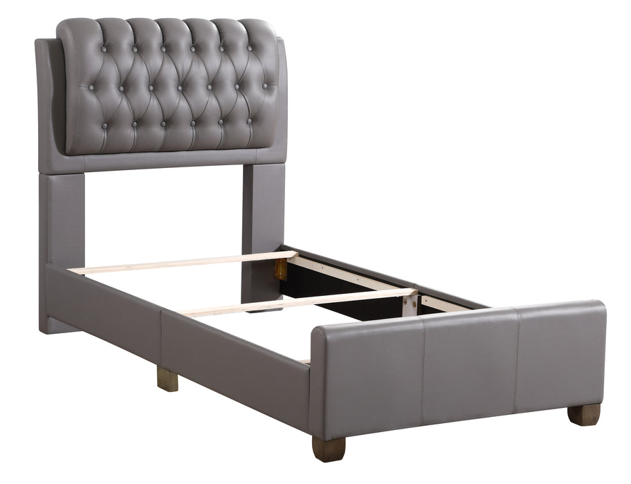 Glory Furniture Marilla G1505C-UP Bed Light Grey 