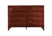 Glory Furniture Marilla G1550-D Dresser , Cherry G1550-D