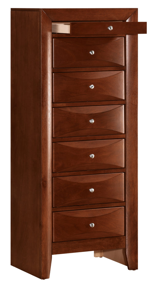 Glory Furniture Marilla G1550-LC 7 Drawer Lingerie Chest , Cherry G1550-LC