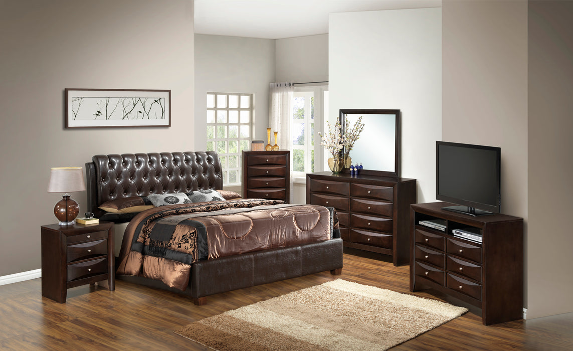 Glory Furniture Marilla G1550C-UP Bed DARK Brown