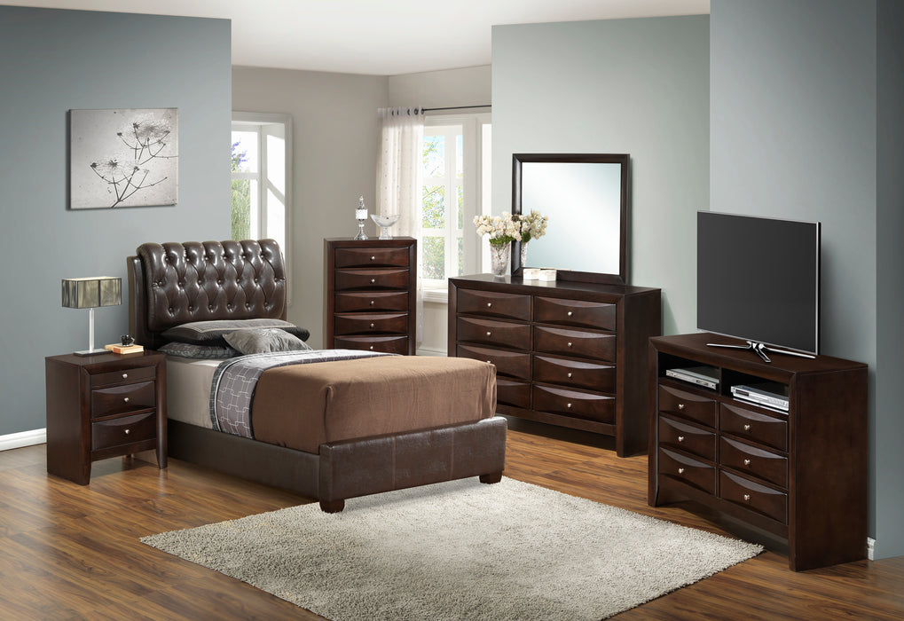 Glory Furniture Marilla G1550C-UP Bed DARK Brown