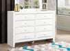 Glory Furniture Marilla G1570-D Dresser , White G1570-D