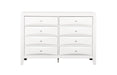 Glory Furniture Marilla G1570-D Dresser , White G1570-D