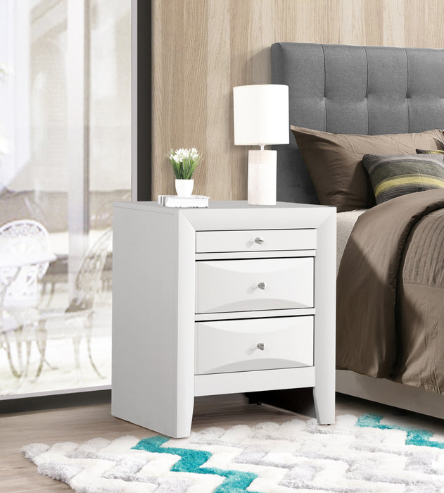 Glory Furniture Marilla G1570-N Nightstand , White G1570-N