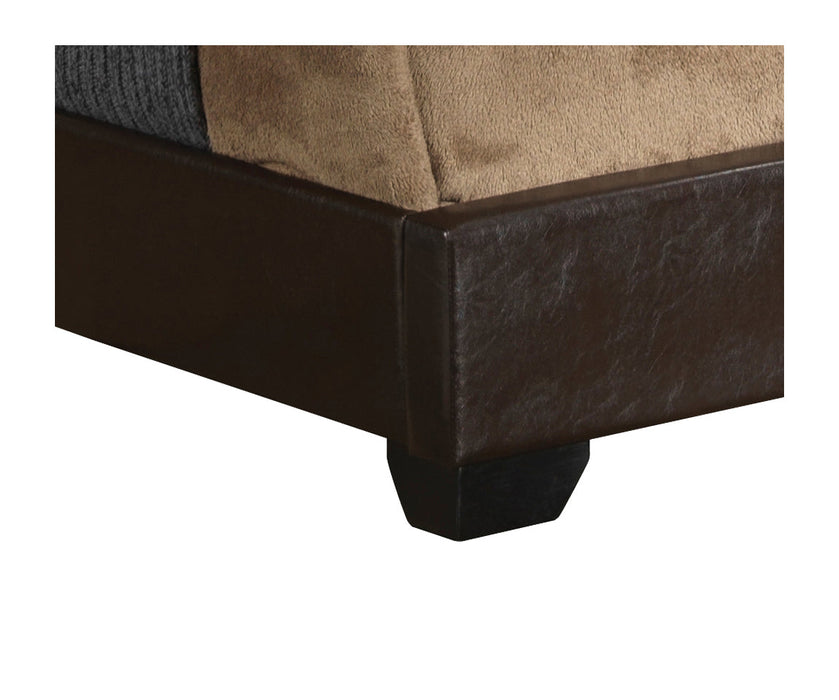 Glory Furniture Aaron Upholstered Bed