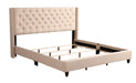 Glory Furniture Julie G1903-UP UpholsteRed Bed Beige