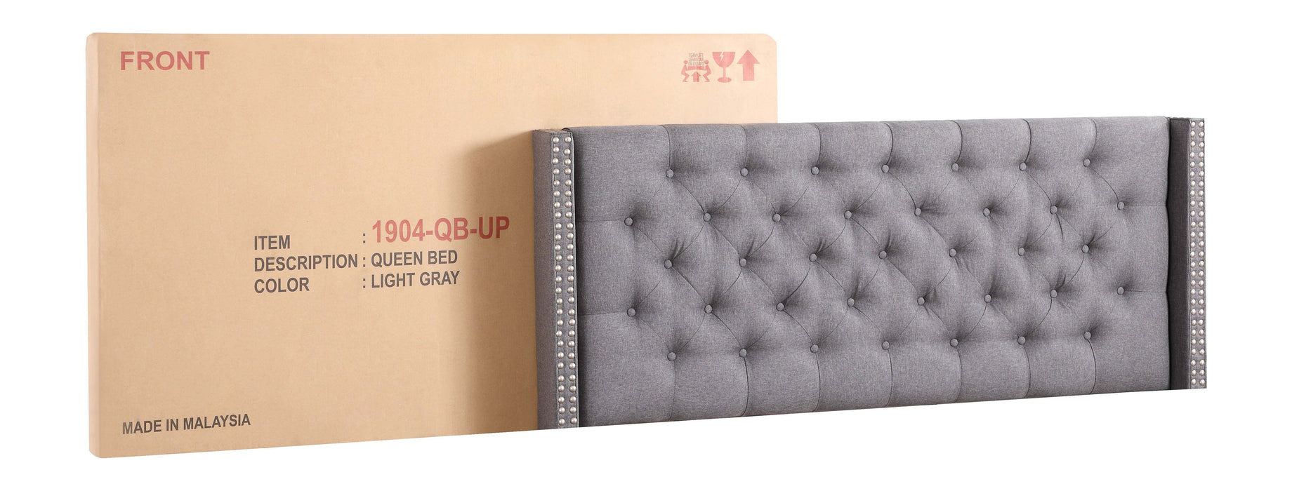 Glory Furniture Julie Upholstered Bed