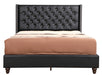 Glory Furniture Julie G1919-UP UpholsteRed Bed Black 