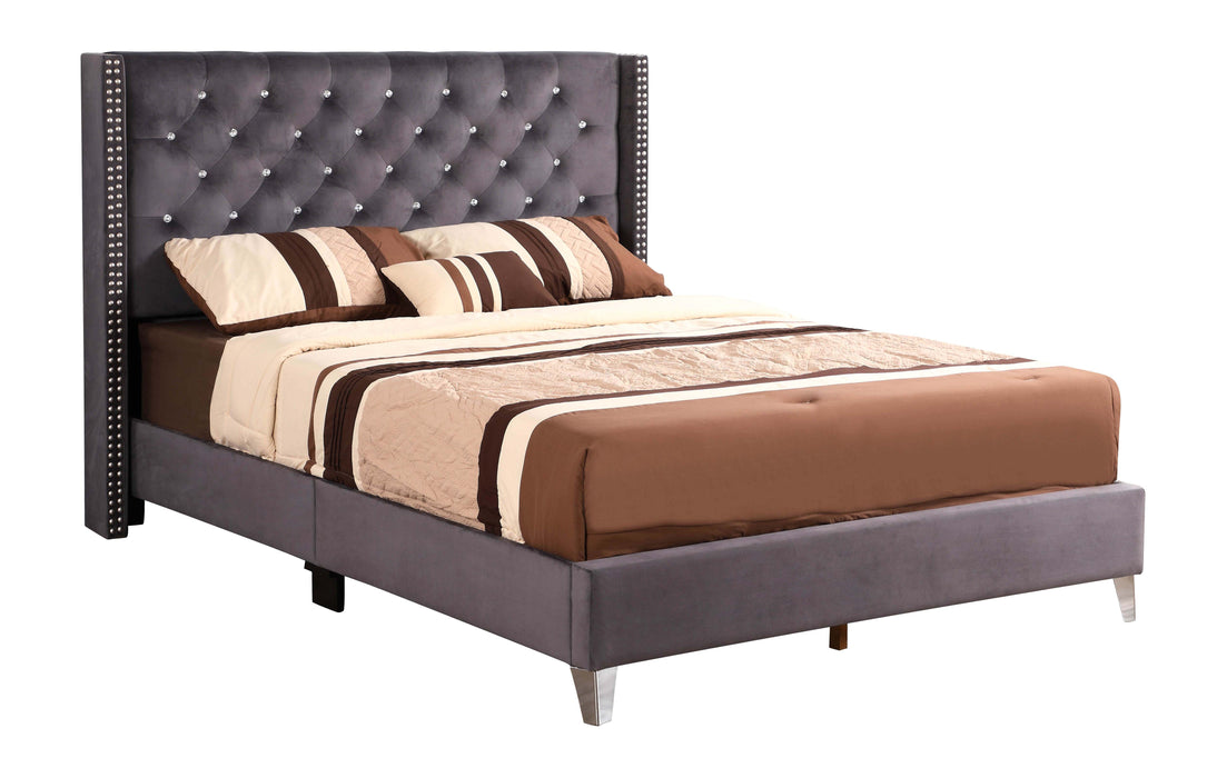 Glory Furniture Julie Upholstered Bed