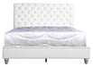 Glory Furniture Maxx G1938-UP Tufted UpholsteRed Bed White 