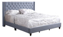 Glory Furniture Julie G1951-UP Full UpholsteRed Bed Blue 