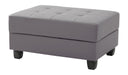 Glory Furniture Nyla Ottoman - Gray