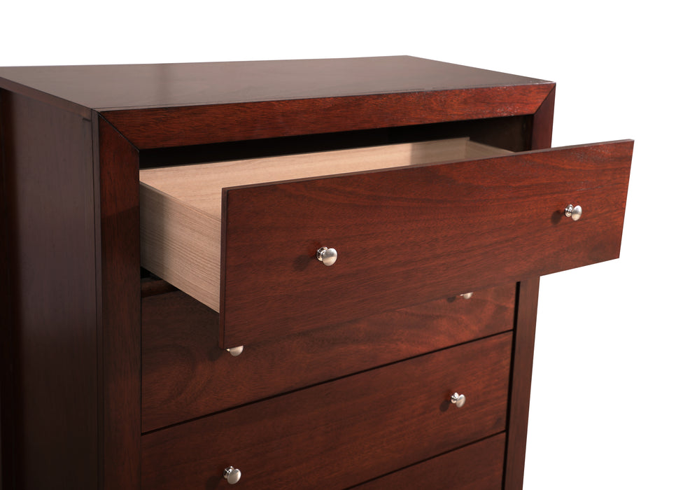 Glory Furniture Burlington G2400-CH Chest , Cherry G2400-CH