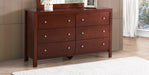 Glory Furniture Burlington G2400-D Dresser , Cherry G2400-D