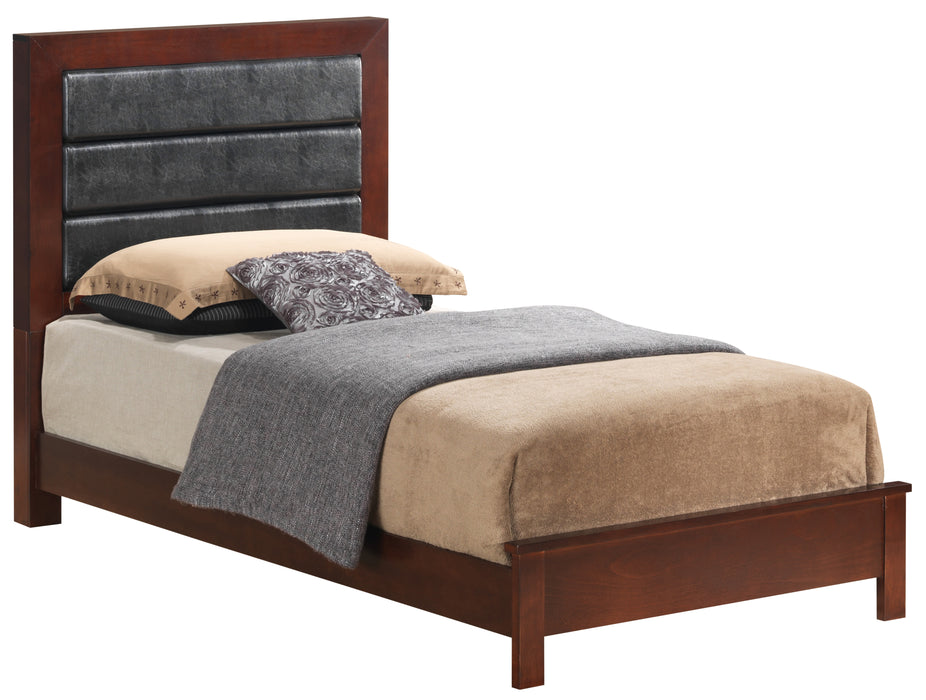 Glory Furniture Burlington G2400A-TB Twin Bed , Cherry G2400A-TB