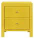 Glory Furniture Burlington G2402-N Nightstand , Yellow G2402-N