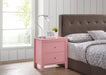 Glory Furniture Burlington G2404-N Nightstand , Pink G2404-N