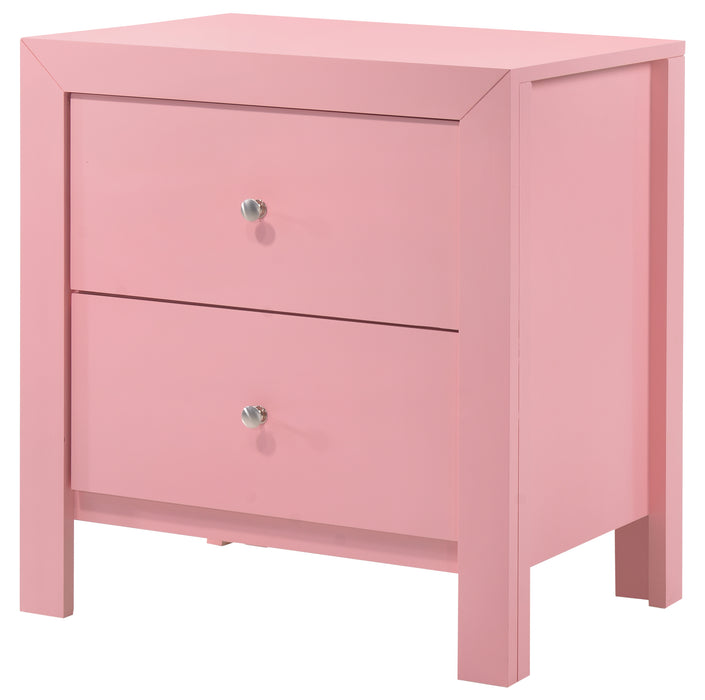 Glory Furniture Burlington G2404-N Nightstand , Pink G2404-N