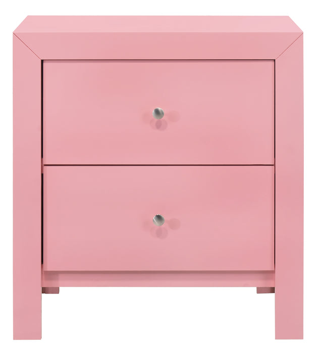 Glory Furniture Burlington G2404-N Nightstand , Pink G2404-N