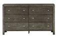 Glory Furniture Burlington G2405-D Dresser , GrayG2405-D