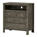 Glory Furniture Burlington G2405-TV Media Chest , GrayG2405-TV