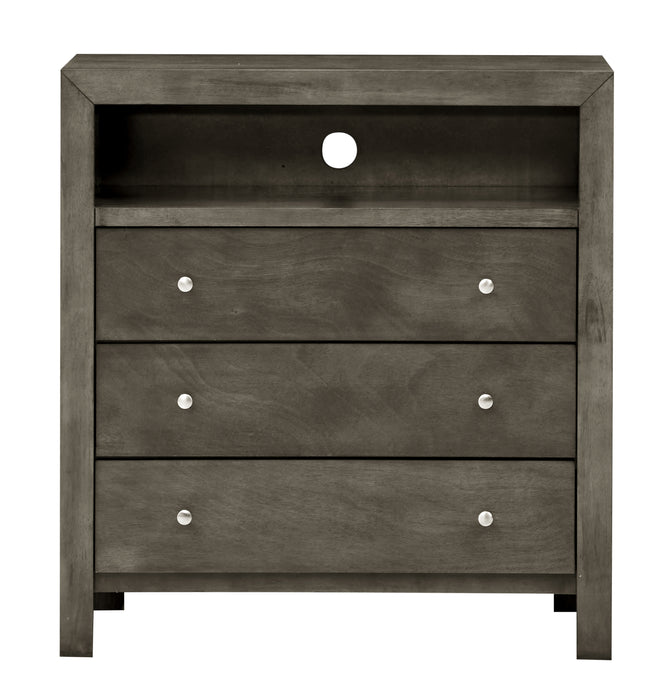 Glory Furniture Burlington G2405-TV Media Chest , GrayG2405-TV