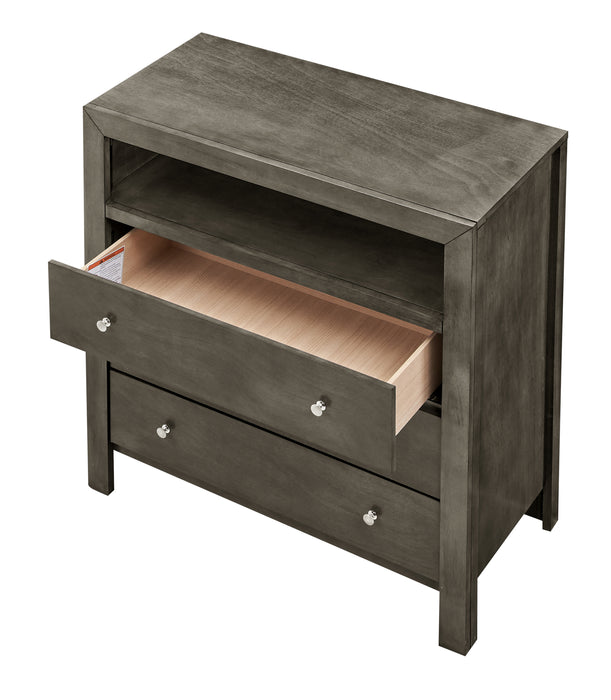 Glory Furniture Burlington G2405-TV Media Chest , GrayG2405-TV