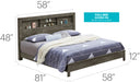 Glory Furniture Burlington G2405B-FB2 Full Bed , GrayG2405B-FB2