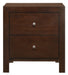 Glory Furniture Burlington G2425-N Nightstand , Cappuccino G2425-N