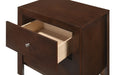 Glory Furniture Burlington G2425-N Nightstand , Cappuccino G2425-N