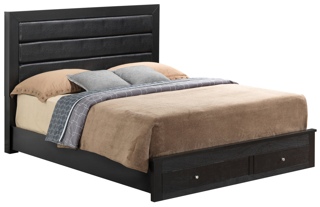 Glory Furniture Burlington G2450C-SB Storage Bed Black