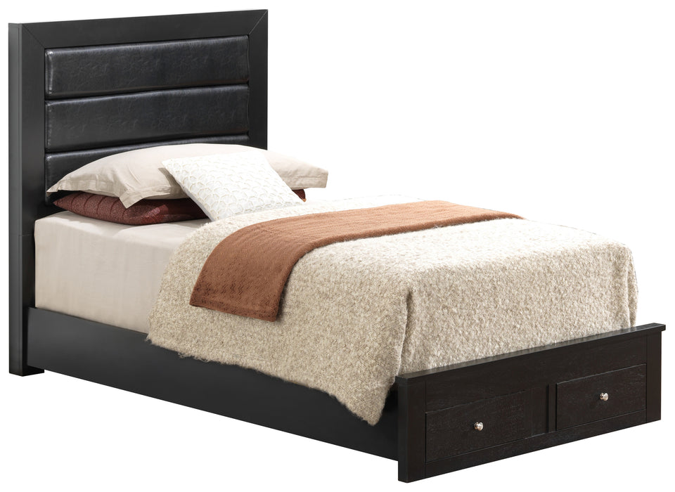 Glory Furniture Burlington G2450C-SB Storage Bed Black
