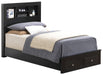 Glory Furniture Burlington G2450D-B2 Storage Bed Black