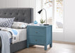 Glory Furniture Burlington G2480-N Nightstand , Teal G2480-N