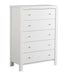 Glory Furniture Burlington G2490-CH Chest , White G2490-CH