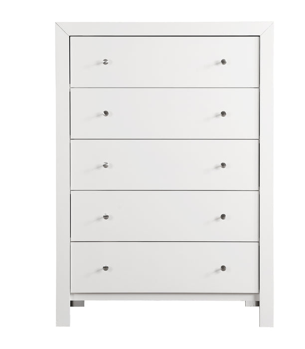 Glory Furniture Burlington G2490-CH Chest , White G2490-CH