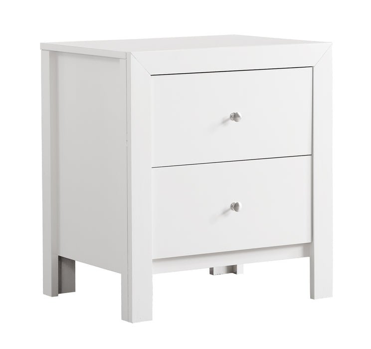 Glory Furniture Burlington G2490-N Nightstand , White G2490-N