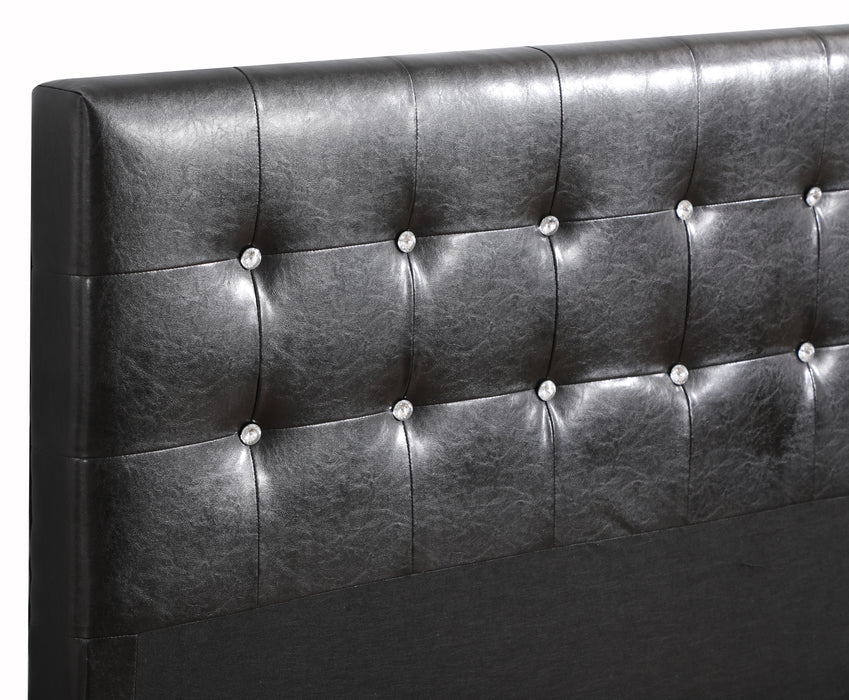 Diamond Bed Black By Glory Furniture 