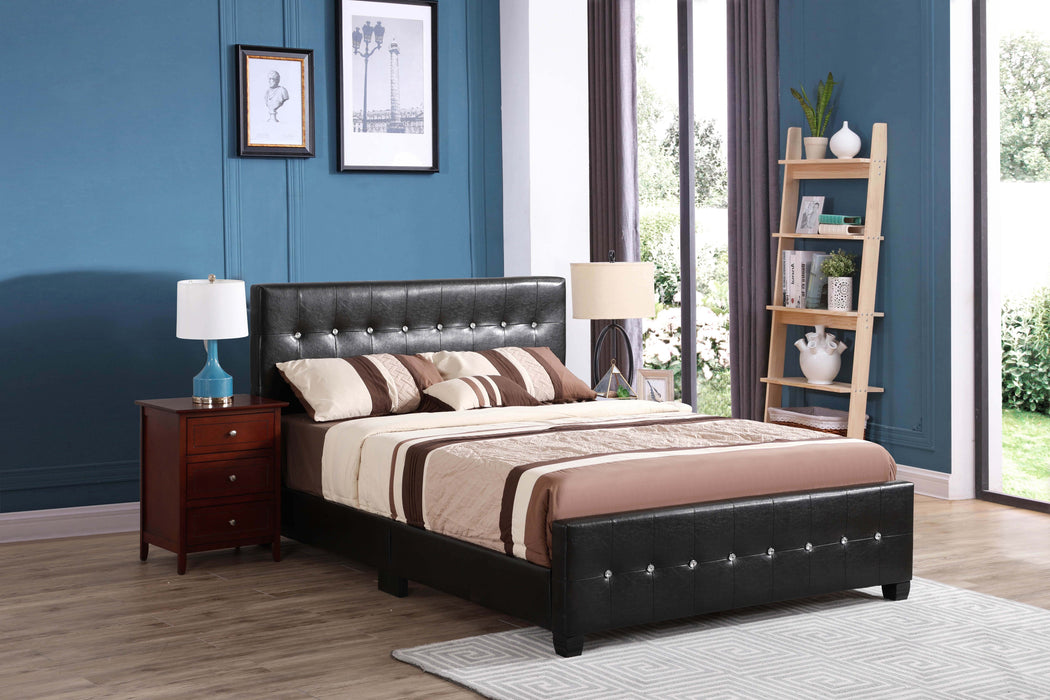 Glory Furniture Diamond Upholstered Bed
